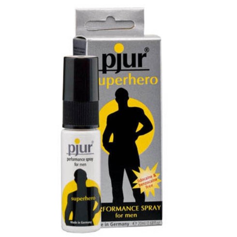 spray, Spray Lubrifiant Pentru Intarzierea Ejacularii Superhero, 20 Ml, pasiune.ro