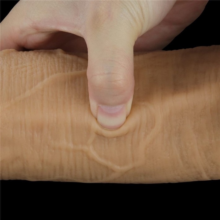 Dildo Realistic Cu Ventuza Handle Cock, Natural, 31.5 Cm 10