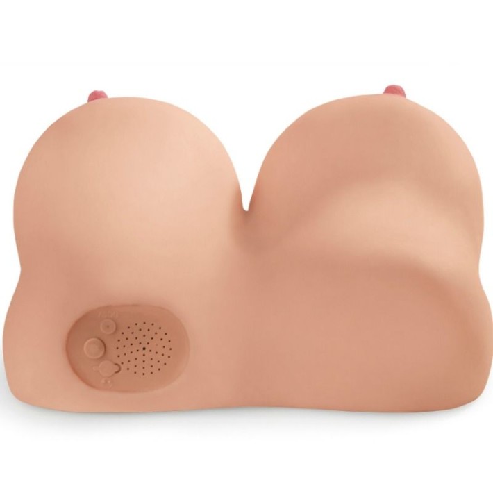Masturbator 2-in-1 Cu Functie Audio Talk Interactive Titty Fuck-her 4