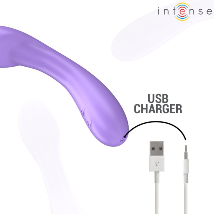 Vibrator Intense Becky Mov 19 Cm Cu Incalzire Si 7 Moduri De Vibratii 6
