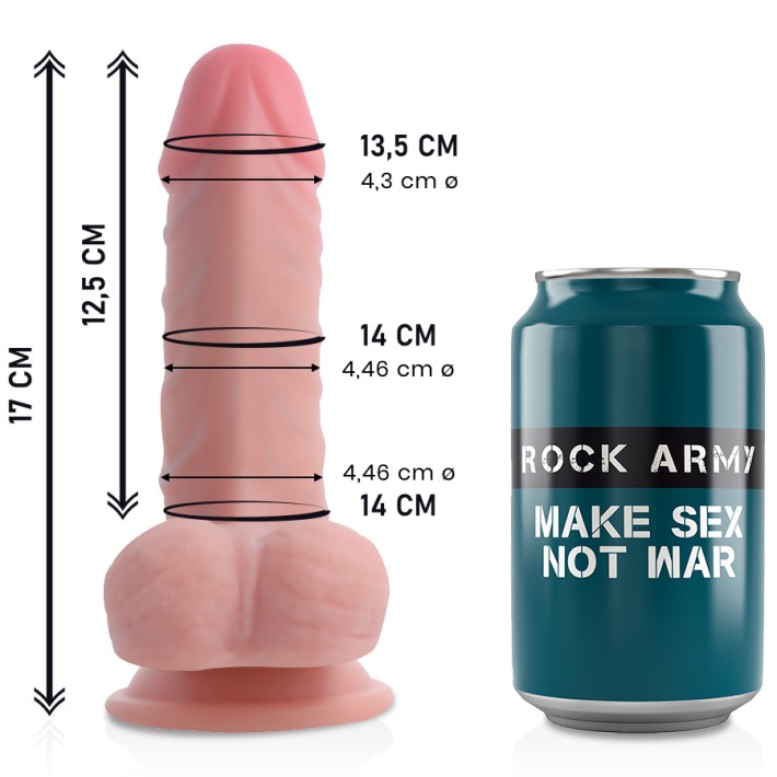 Dildo Rockarmy Panzer 17cm 2