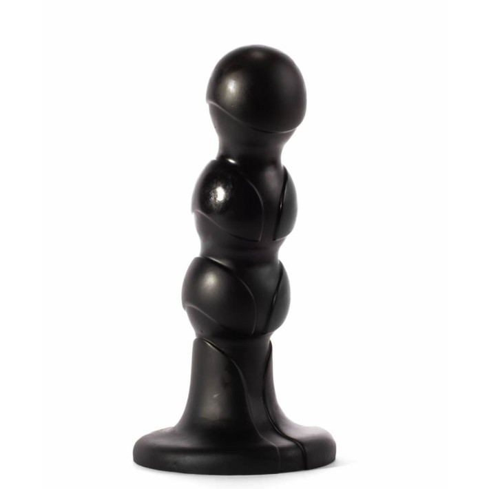 Dop Anal Extra Girthy V, Negru, 25 Cm 3