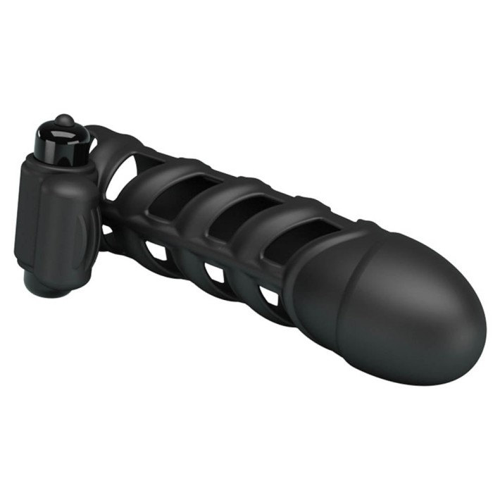 Manson / Extensie Penis Cu Vibratii Sleeve Ii 4