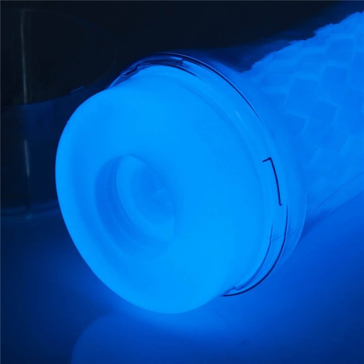 Masturbator Fosforescent Lumino Play Ribbed 10