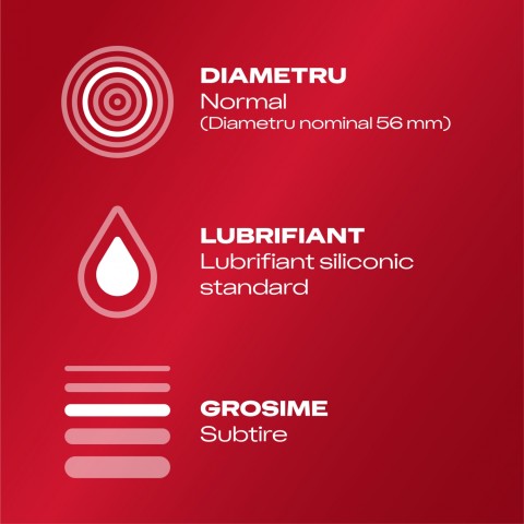 Durex, Prezervative Durex Feel Thin 18 Bucati, pasiune.ro