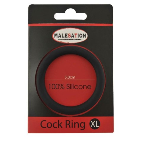 Malesation, Inel Penis Malesation, Marimea Xl, Negru, pasiune.ro