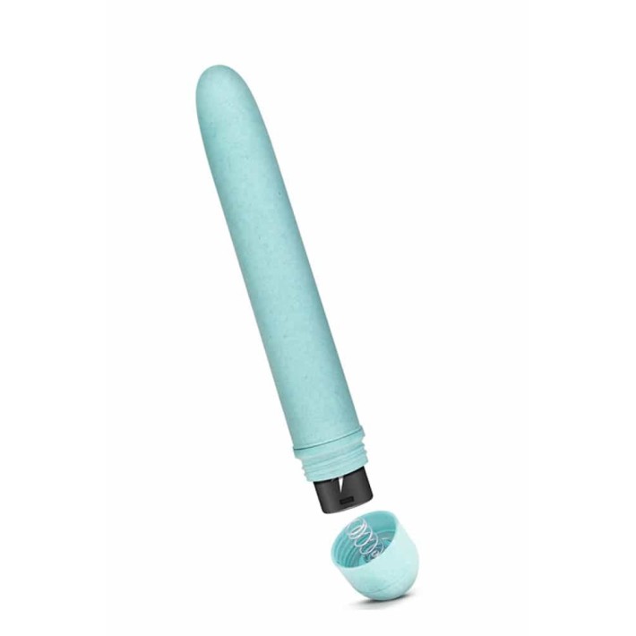 Vibrator Clasic Gaia Eco Aqua, Turcoaz, 17.5 Cm 3