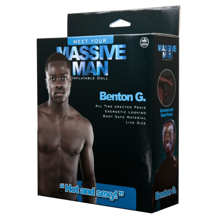 Papusa Gonflabila Massive Man - Benton G. 2