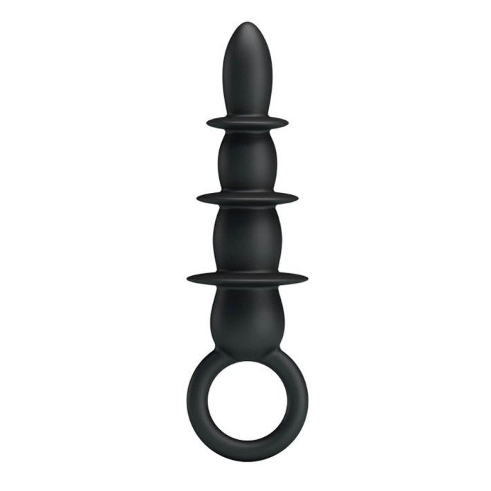 Dop Anal Special Anal Stimulator, Negru, 9.5 Cm 3