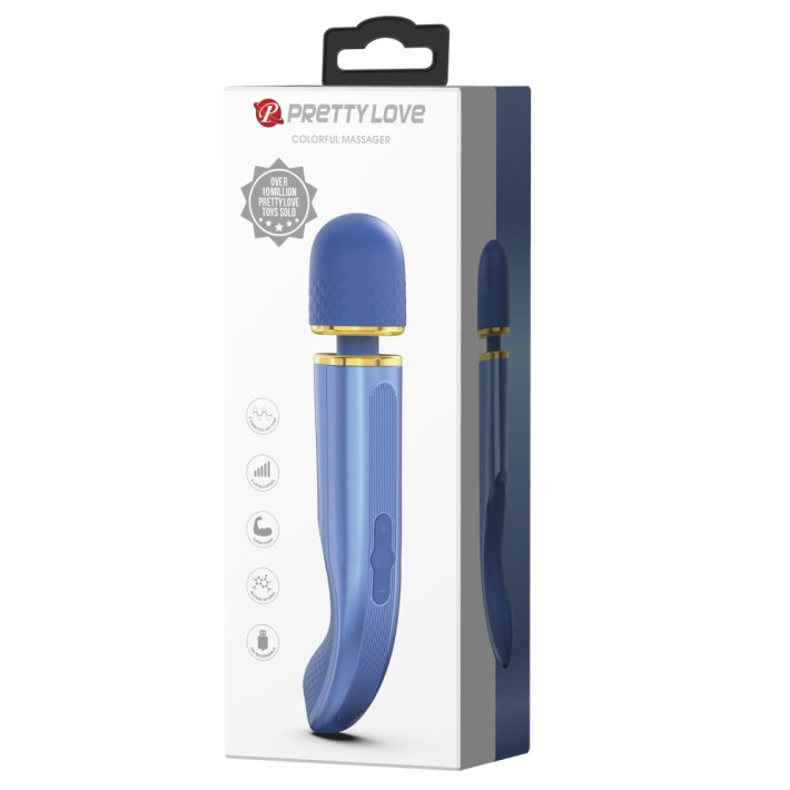 Pretty Love Colorful Massager Blue 11