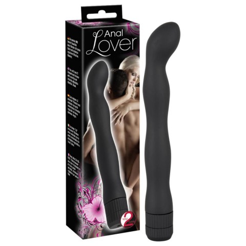 Vibratoare Speciale, Vibrator Anal Lover, Negru, 18 Cm, pasiune.ro