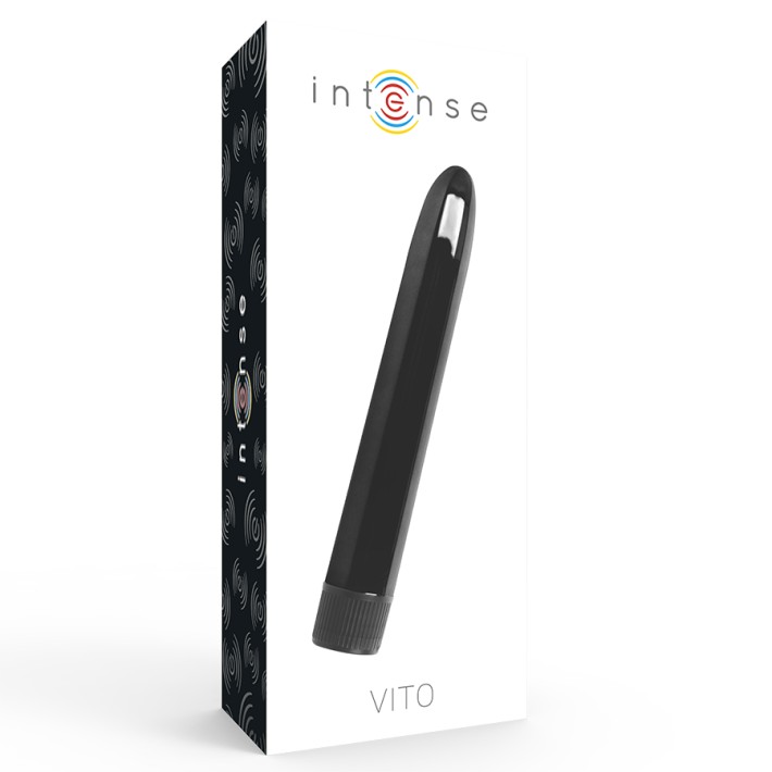 Vibrator Intense Vito Negru 17cm 2