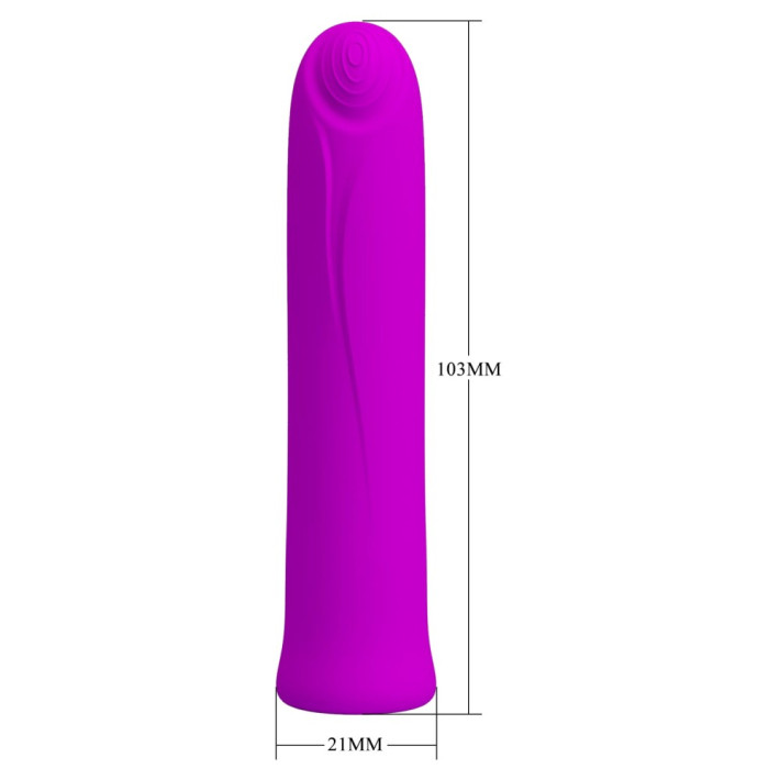 Vibrator Clasic Curtis, Violet, 10 Cm 7
