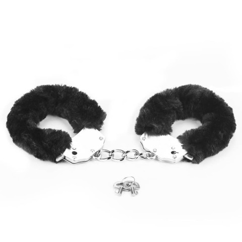 Pagina 19 - Esentiale, Fetish Pleasure Fluffy Hand Cuffs Black, pasiune.ro