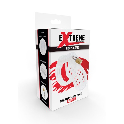 Hidden Desire, Dispozitiv De Castitate Masculina Hidden Desire Din Acril, pasiune.ro