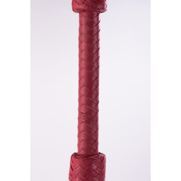 Kid Handle Kid Leather Braided Tails Pink_b15o25_3 4