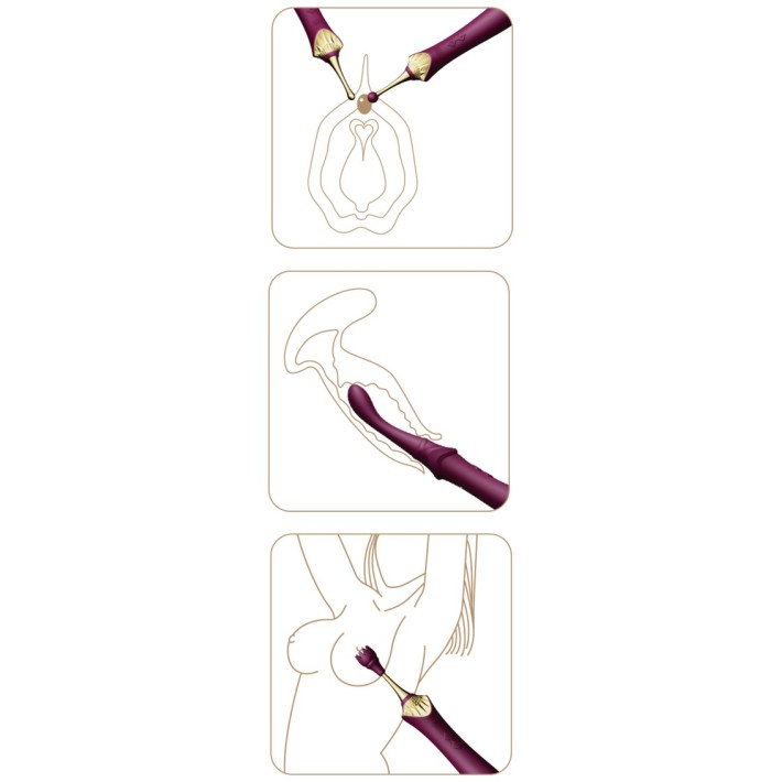 Vibrator Zalo Bess Verde 22 Cm 5
