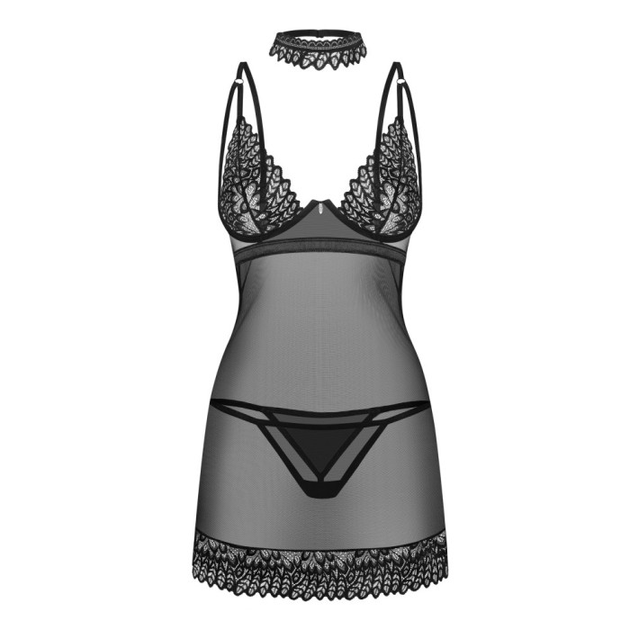Donarella Chemise & Thong Xs/s M/l, Xl/2xl, Xs/s 4
