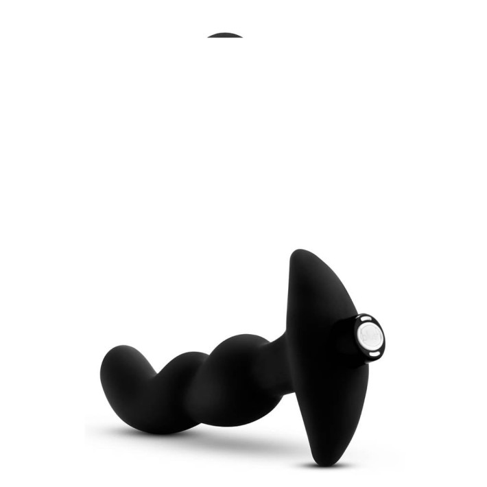 Vibrator Anal Adventures Prostate Massager 03, Negru, 13 Cm 3