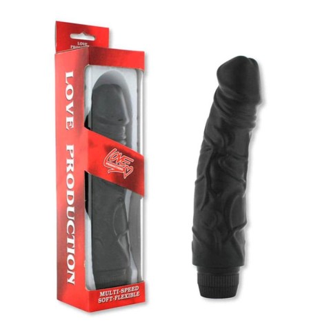 Vibratoare, Vibrator Kinx Rambo, Negru, 22 Cm, pasiune.ro