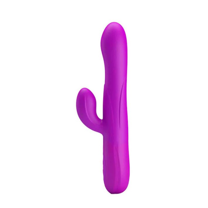 Vibrator Rabbit Gonflabil Douglas, Violet, 25 Cm 3