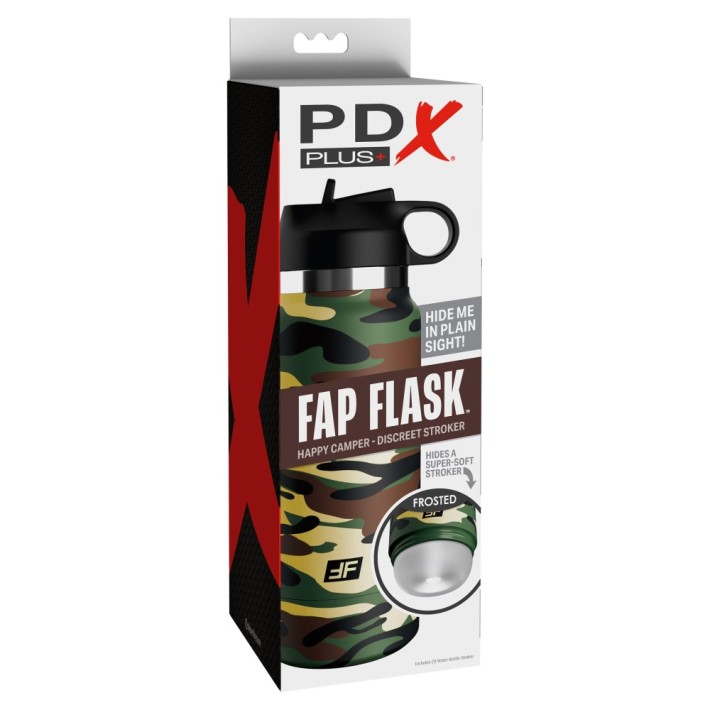 Fap Flask - Happy Camper Discreet Stroker 7