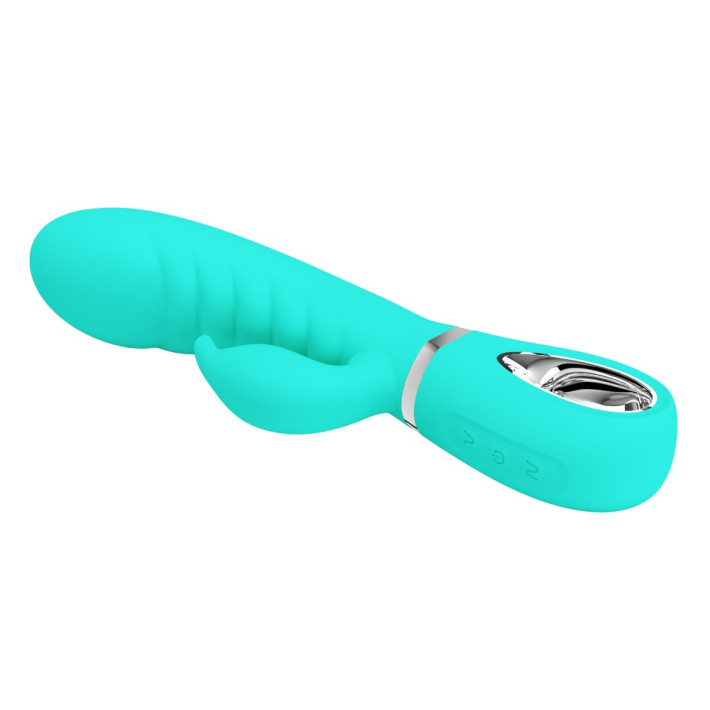 Vibrator Rabbit Prescott, Verde, 20 Cm 10