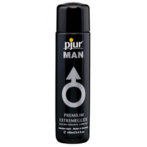 Pjur, Lubrifiant Pe Baza De Silicon Man Premium Extremeglide, 100 Ml, pasiune.ro
