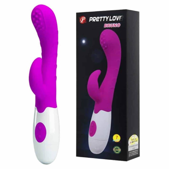 Vibrator Rabbit Bruno, Violet, 20 Cm 3