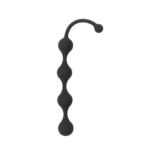 ou, Bile Anale Four Beads, Negru, pasiune.ro