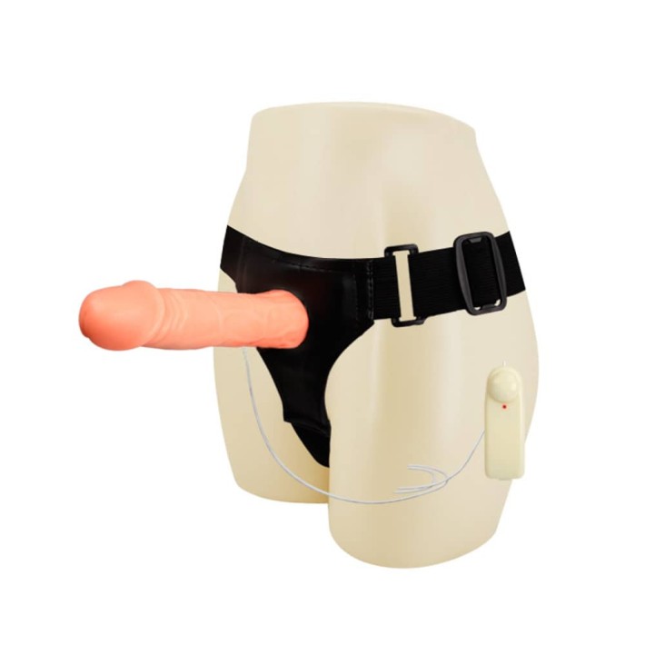 Strap-on/extensie Penis Cu Vibratii Ultra Passionate, Natural, 17 Cm 8