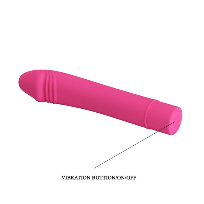 Vibrator Clasic Pixie, Roz, 15 Cm 6