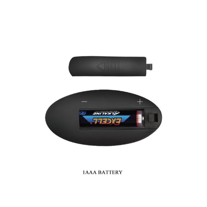 Dop Anal Cu Vibratii Mr. Play Super Power I, Negru, 12 Cm 8