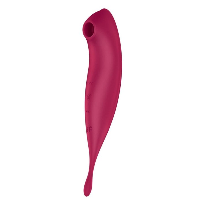 Vibrator Clitoridian Twirling Pro Connect App, Bordo 6