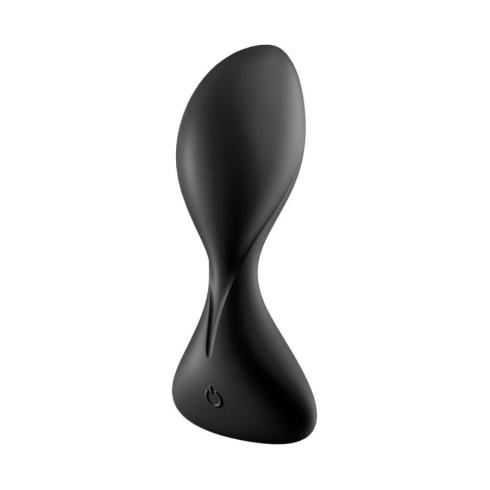 set, Dop Anal Cu Vibratii Trendsetter, Negru, 11 Cm, pasiune.ro