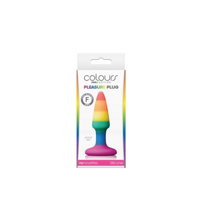 Dop Anal Multicolor Colours - Pride Edition Mini, 9 Cm 2