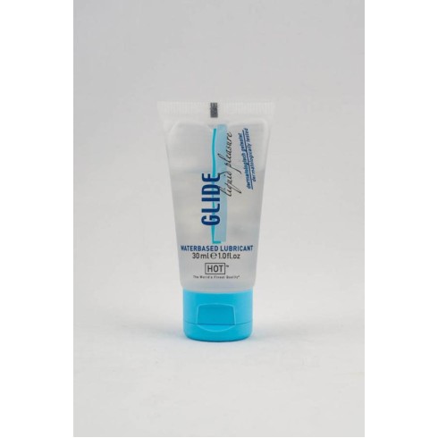 hot, Lubrifiant Pe Baza De Apa Glide Liquid Pleasure, 30 Ml, pasiune.ro
