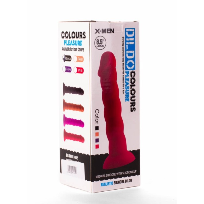 Dildo Realistic Colours Pleasure, Natural, 21.5 Cm 5
