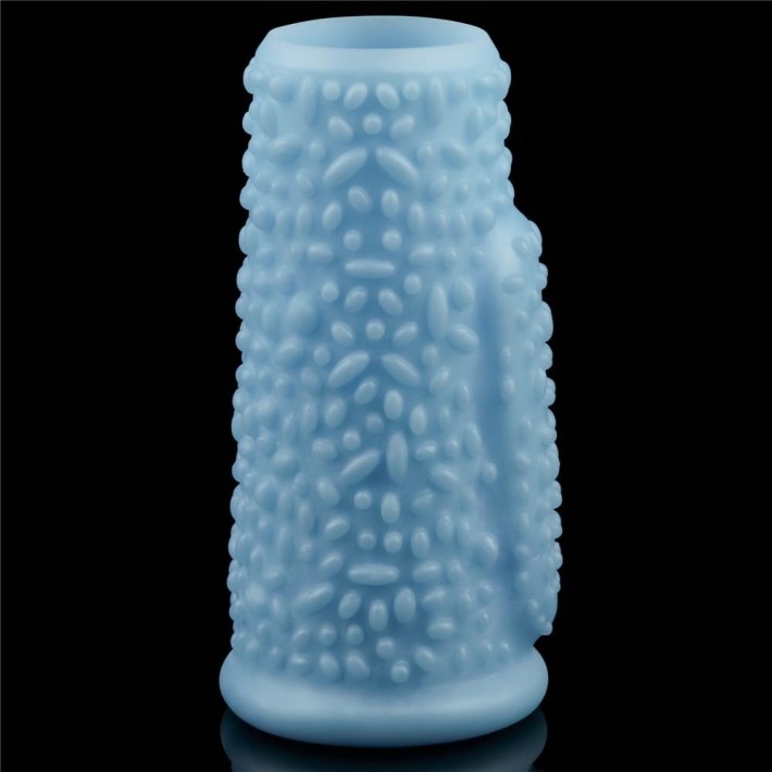 Inel / Manson Penis Cu Vibratii Drip Knights, Albastru 7