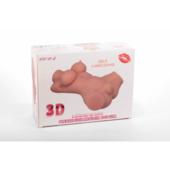 Masturbator 2-in-1 Double Hole 3d Ii 5