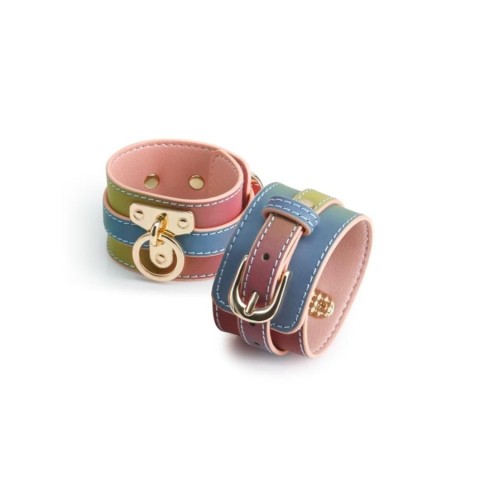 Pagina 2 - NS Toys, Catuse Pentru Maini Spectra Bondage Wrist Cuff Rainbow, pasiune.ro