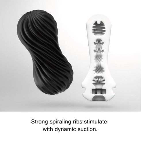 tenga, Masturbator Flex Rocky Black, pasiune.ro
