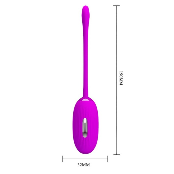 Ou Vibrator Electro Shock Fun, Violet, 19 Cm 3
