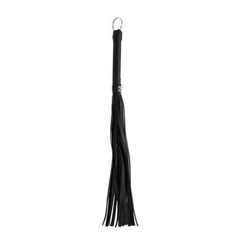Fetish SM, Bici Clasic Din Piele, Negru, 39.5 Cm, pasiune.ro