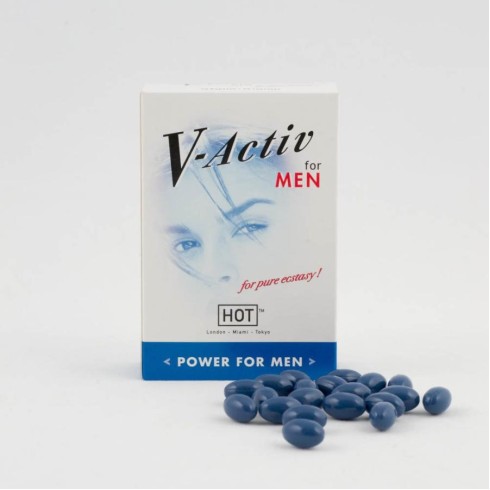 hot, Capsule Pentru Potenta V-activ, 20 Bucati, pasiune.ro