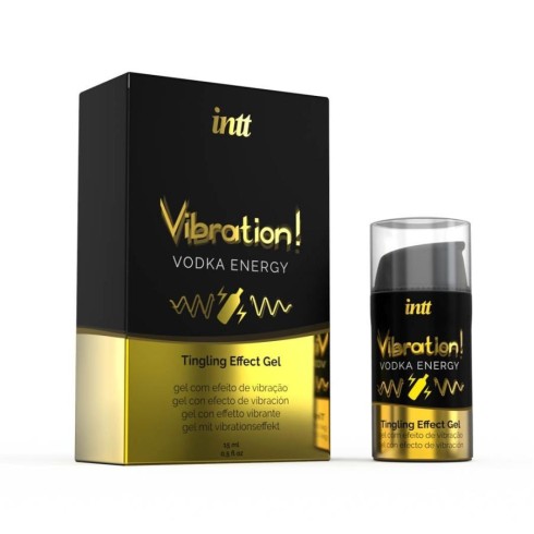 gel, Gel Stimulant Cu Aroma Vodka Energy Vibration, 15 Ml, pasiune.ro