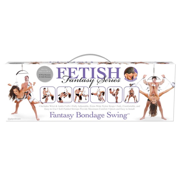 Fantasy Bondage Swing  White 4