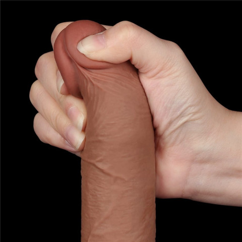 Pagina 3 - Dildouri Realistice, Dildo Realistic Sliding Skin Dual Layer Iii, Brun Deschis, 19 Cm, pasiune.ro