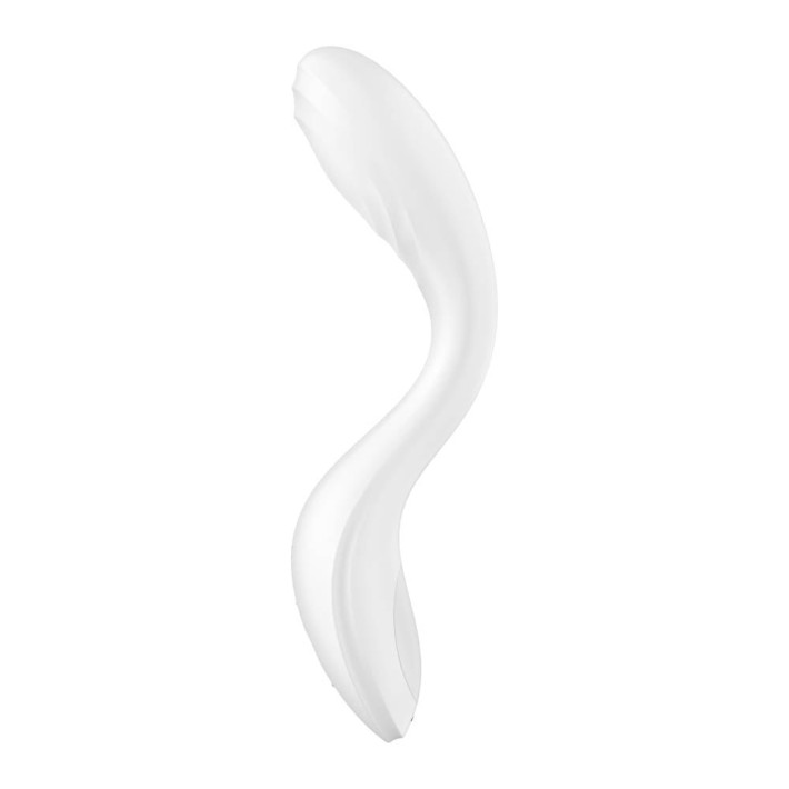Vibrator Punctul G Rrrolling Pleasure, Alb, 22 Cm 5
