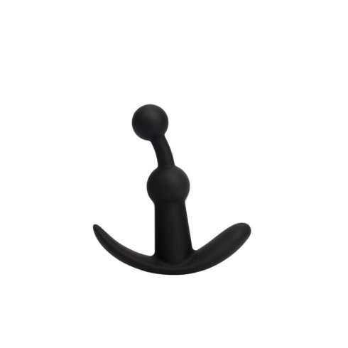 bile, Vibrator Anal Cu Bile Playful, Negru, 14 Cm, pasiune.ro